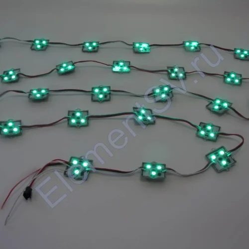 Светодиодный управляемый модуль MS107 M3535-12V-3Led-smd5050-WS2811 - фото 5.