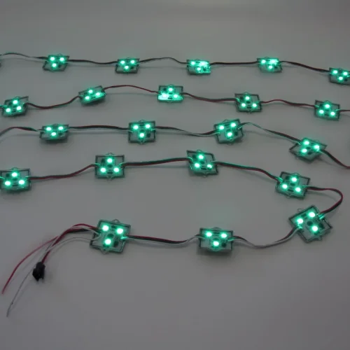 Светодиодный управляемый модуль MS107 M3535-12V-3Led-smd5050-WS2811 - фото III