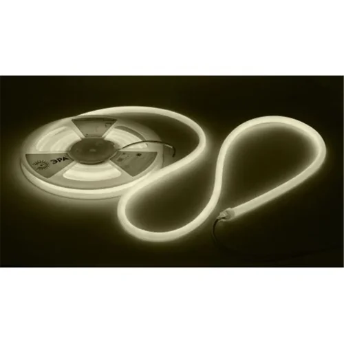 Лента светодиодная LS2835-9.6-120-24-3000K-IP68-5м 24В термостойкая для бани тепл. бел. в комплекте: 2 заглушки; 10 крепежей (уп.5м) Эра Б0062320 - фото