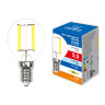 LED-G45-5.5W-4000K-E14-CL-SLF Лампа светодиодная, Форма шар, прозрачная, Белый свет 4000K - фото 3