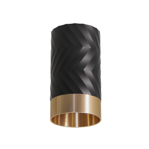 Светильник WOLTA WSL-GU10/09BG под лампу GU10 Черный / Золотой LINEA - фото 8.