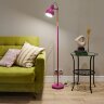 UML-T702 E14 PINK Торшер напольный под лампу Е14, 60W, с регулировкой наклона, Механический выключатель, Розовый - фото 9