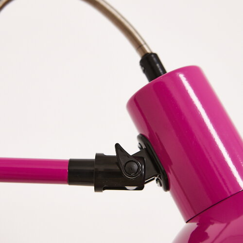 UML-T702 E14 PINK Торшер напольный под лампу Е14, 60W, с регулировкой наклона, Механический выключатель, Розовый - фото 15