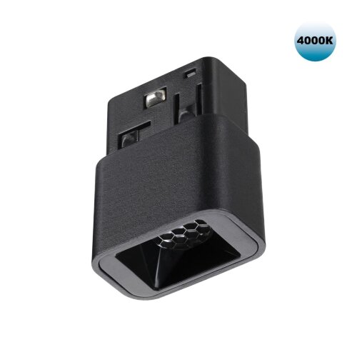 Трековый светильник для низковольтного шинопровода «Novotech» 359515, серия: FLUM (крепление к треку). Фото 1.