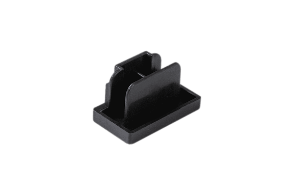 Заглушки для однофазного трека,  цвет: Черный, ECS-BL-2. Фото 2