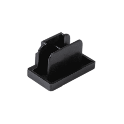 Заглушки для однофазного трека,  цвет: Черный, ECS-BL-2 005230