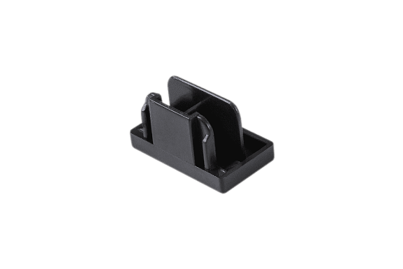 'Заглушки для однофазного трека,  цвет: Черный, ECS-BL-2. Фото 4