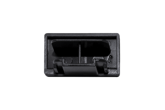 'Заглушки для однофазного трека,  цвет: Черный, ECS-BL-2. Фото 6