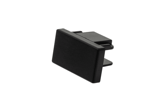 'Заглушки для однофазного трека,  цвет: Черный, ECS-BL-2. Фото 7