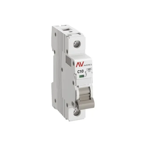 Выключатель автоматический модульный 1п C 10А 10кА AV-10 AVERES EKF mcb10-1-10C-av - фото 2