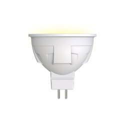 LED-JCDR 6W-WW-GU5.3-FR PLP01WH Лампа светодиодная, Форма JCDR, матовая, Серия ЯРКАЯ, Теплый белый свет 3000K