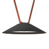 DK5565-BK Cветильник для трека-ремня Belty, серия Flow, со светодиодом, D300*H71мм, 48V DC, 20W, RA90, 120°, 3000K, IP20, черный, алюминий. Фото 3