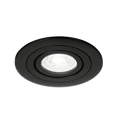 Светильник WOLTA WDL-MR11/01BL-R под лампу MR11 с цоколем GU10 Черный ALTO mini - фото 4.