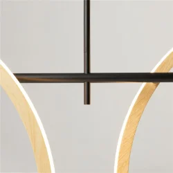 Подвесной светильник Wabi 2700-4000K 32Вт (Черный)