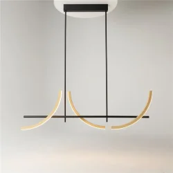 Подвесной светильник Wabi 2700-4000K 32Вт (Черный)