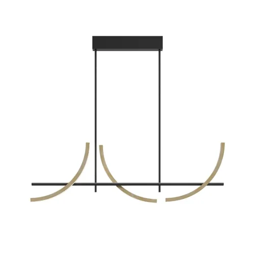 Подвесной светильник Wabi 2700-4000K 32Вт (Черный) - фото