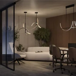 Подвесной светильник Wabi 2700-4000K 32Вт (Черный)