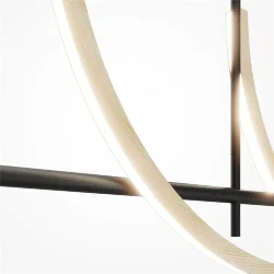 Подвесной светильник Wabi 2700-4000K 32Вт (Черный)