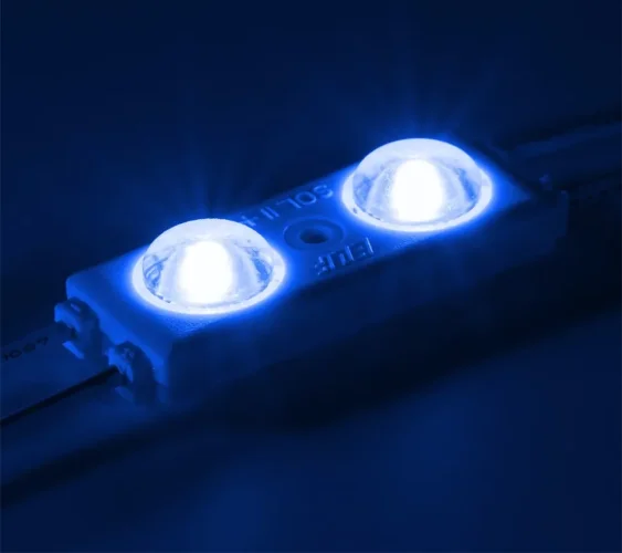 Модуль светодиодный ELF SOL+, 2SMD диод 2835, синий - фото