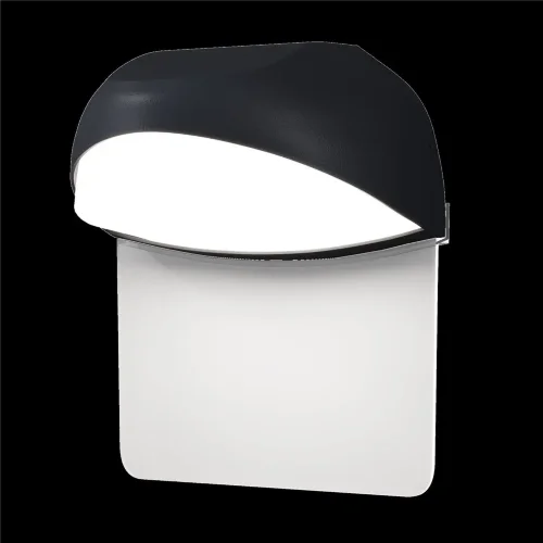 Настенный светильник (бра) Gloss 3000K 7Вт IP 65 (Графит) - фото 5