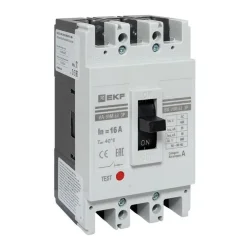 Выключатель автоматический 3п 63/16А 25кА ВА-99М PROxima EKF mccb99-63-16m