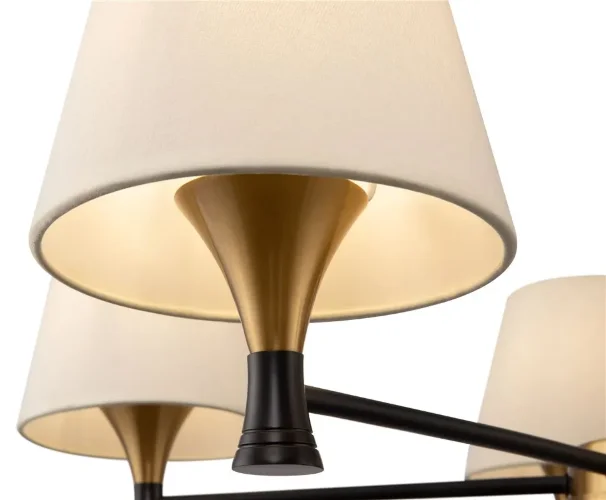 Люстра Freya FR5098PL-05BBS (Черный и Латунь) - фото 2