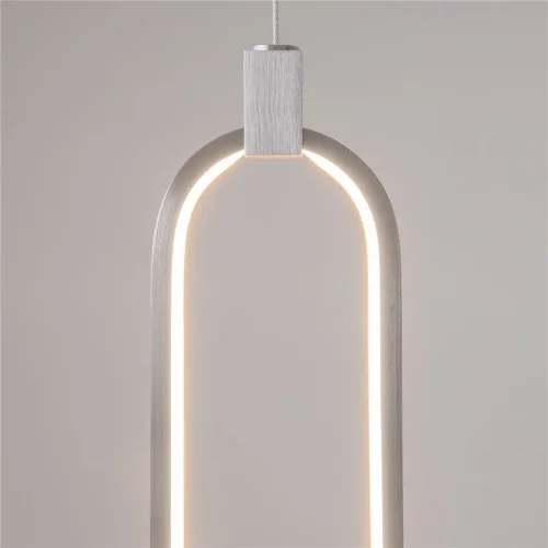 Подвесной светильник Chain 3000K 17Вт (Никель) - фото 9