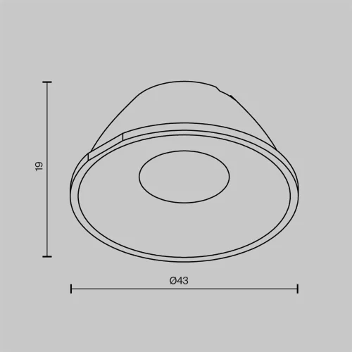 Линза для серии Round 12W 24° (Прозрачный) - фото 2