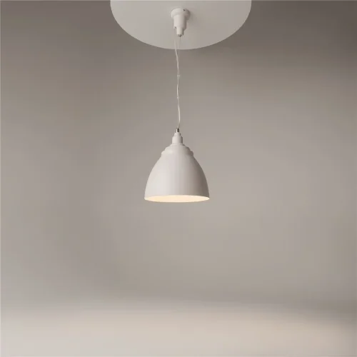 Подвесной светильник Bellevue E27х1 60Вт (Белый) - фото 4