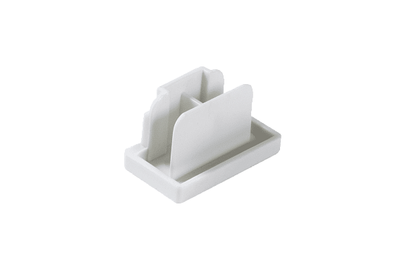 Заглушки для однофазного трека,  цвет: Белый, ECS-WH-2 - фото