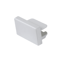 'Заглушки для однофазного трека,  цвет: Белый, ECS-WH-2 005229