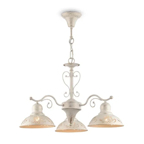 Светильники выполнены из металла цвета кремового золота. На плафонах светильников ажурно вырезаны узоры, прекрасно сочетающиеся с плавными изгибами арматуры. Благодаря большому ассортименту изделий серии Benoit легко выбрать светильник, подходящий как для