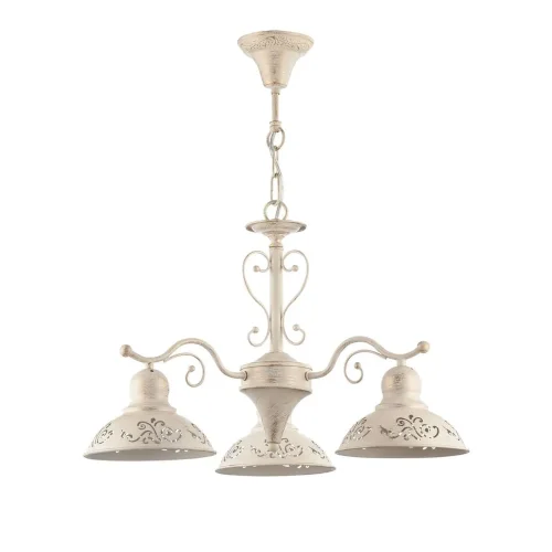 Светильники выполнены из металла цвета кремового золота. На плафонах светильников ажурно вырезаны узоры, прекрасно сочетающиеся с плавными изгибами арматуры. Благодаря большому ассортименту изделий серии Benoit легко выбрать светильник, подходящий как для