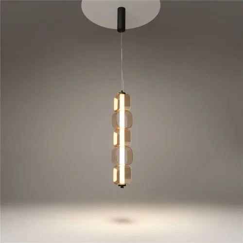 Подвесной светильник Ritmo 3000К 13Вт (Черный) - фото 11