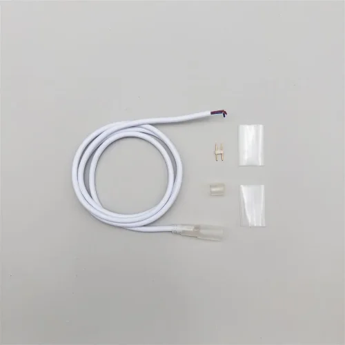 Установочный Комплект для Светодиодного Дюралайта 24В Ø13 мм, Белый. Фото 1.