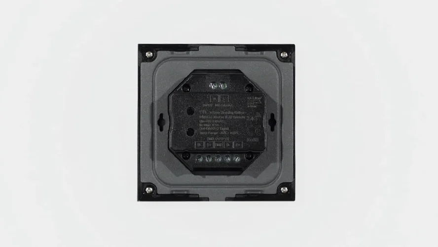 Сенсорная панель T16 Black IC22 (220V, DIM, 4 zone, DMX512, RF 2.4GHz) - фото II