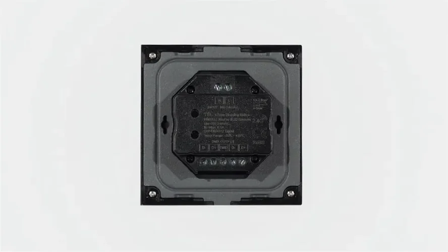 Сенсорная панель T16 Black IC22 (220V, DIM, 4 zone, DMX512, RF 2.4GHz) - фото II