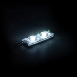Модуль светодиодный 2LED 24V, 0,72W, 7000K, 130Lm, IP67