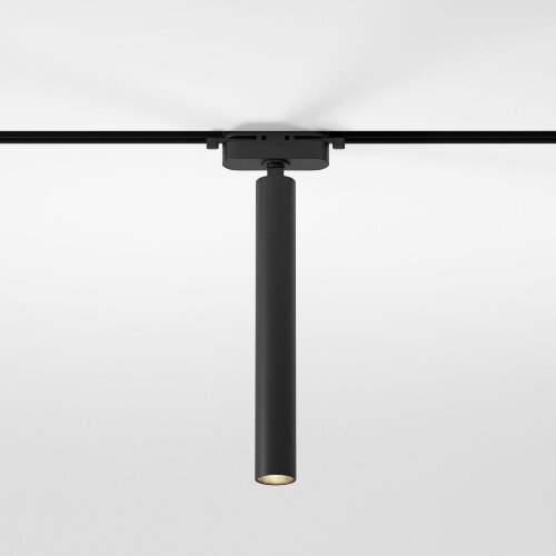 Трековый светодиодный светильник Pika чёрный 6W 4000K однофазный - Фото 2