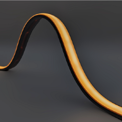 'Светодиодная лента SWG PRO COB, 480 LED/м, 10 Вт/м, 24В, IP67, Цвет: Нейтральный белый, SWG-COB480-24-10-NW-67 032312