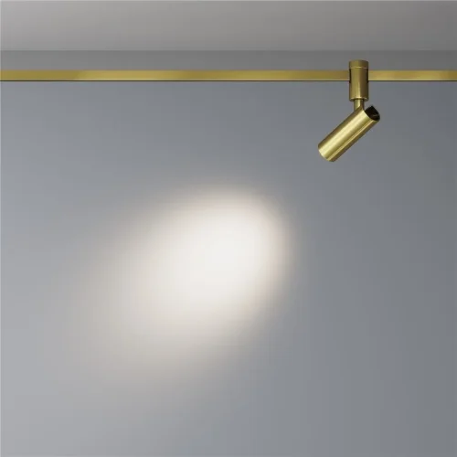 Трековый светильник Фокус / Focus Led Flarity 4000K 5Вт 34° (Латунь) TR144-1-5W4K-W-BS - фото 4