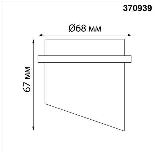 Встраиваемый светильник «Novotech» 370939, серия: BUTT (встраиваемый). Фото 3.