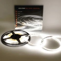 Светодиодная лента Class Premium, 3528, 120 led/m, day white, 12V, IP33, A37