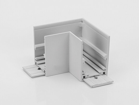 Коннектор угловой для накладного шинопровода SY-LINK, SY-LINK-CNLV-S1-WH - фото