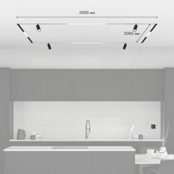 Комплект трековой системы SMART ZigBee PRO, Denkirs SET SMART ZigBee 03 PRO