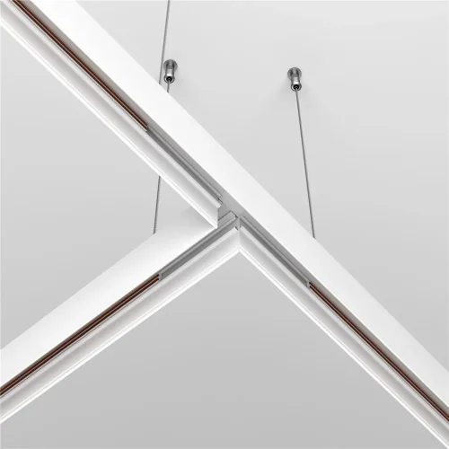 Коннектор Т-образный Exility накладной белый (Белый) - фото 3