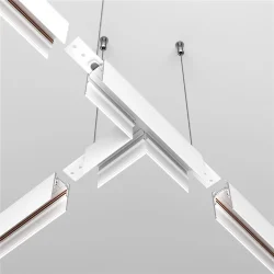 Коннектор Т-образный Exility накладной белый (Белый)