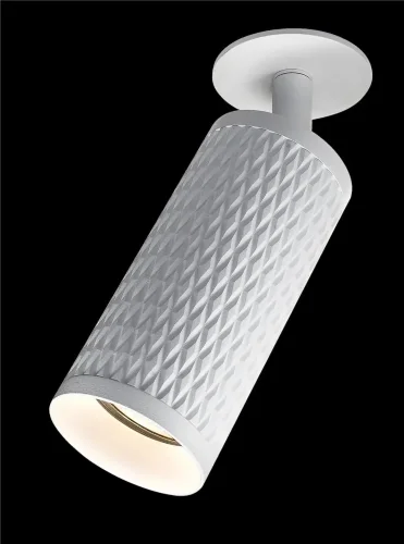 Потолочный светильник Focus Design 1x50Вт GU10 (Белый) - фото 5