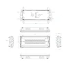 Светильник светодиодный DPA-301-0-65 40LED 3ч IP65 аварийный непостоянный Эра Б0044405 - фото 3