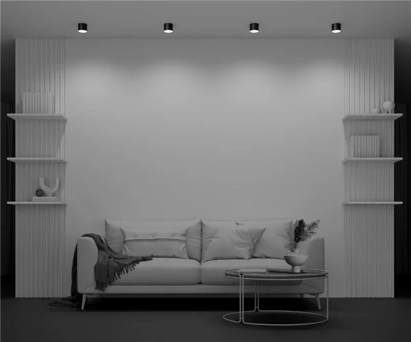 Потолочный светильник Glam GX53 12Вт (Черный) - фото 5